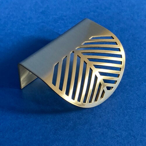 Folded Copper Lip Pull Etsy