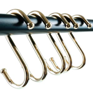 Brass "S" Hook - Kitchen Untensil S Hook