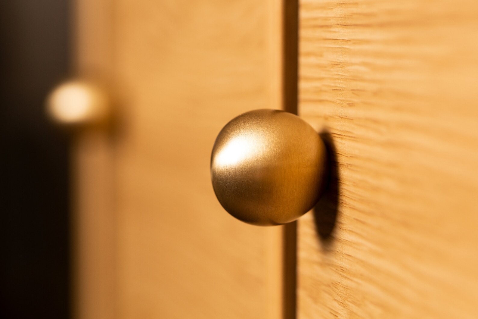 Large 32mm Solid Brass Knobs Kitchen Knobs Etsy