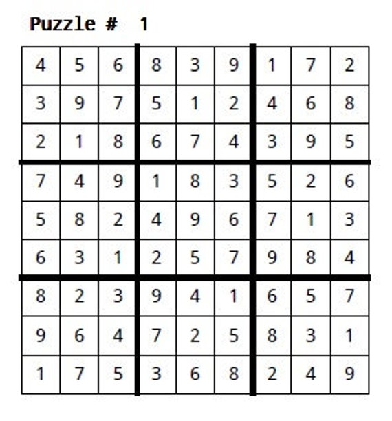 Journey Sudoku Printables Sudoku Puzzles - 