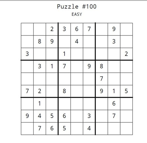 Journey Sudoku Printables Sudoku Puzzles - 