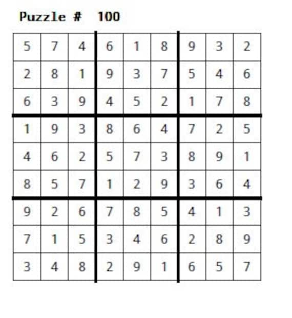 Sudoku para imprimir en PDF 2023