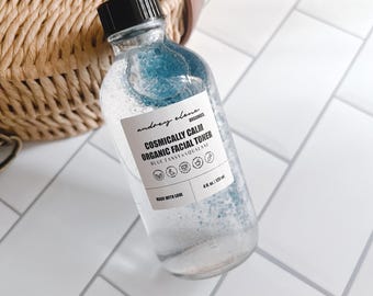 Blue Tansy Face Toner with Squalane | Organic and Calming Facial Toner For Sensitive Skin