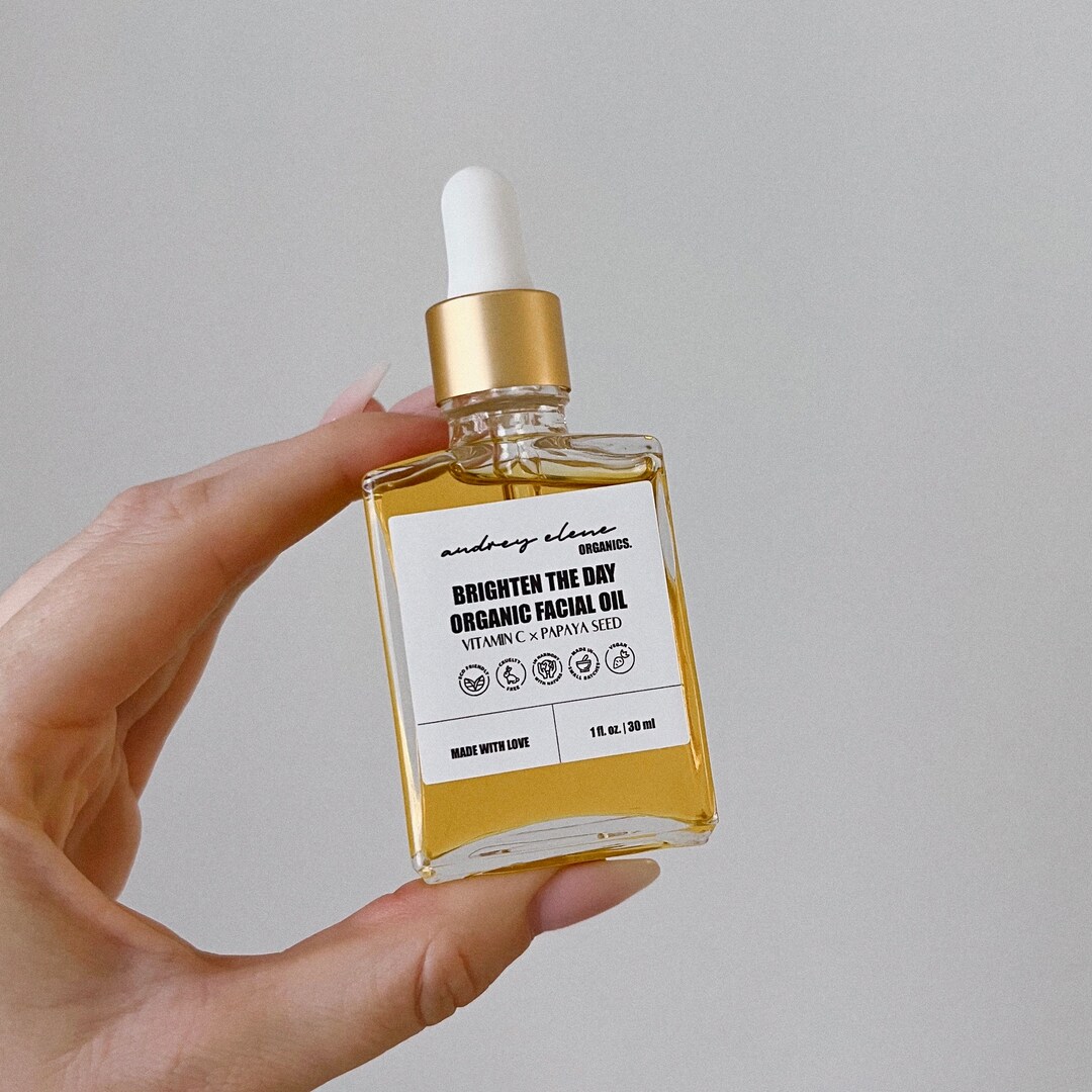Organic Face Oil Vitamin C Papaya Seed Facial Oil Etsy UK