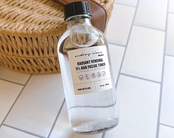 Glycolic Acid Face Toner with Lactic Acid | Organic x Anti-Aging Toner For Sensitive Skin
