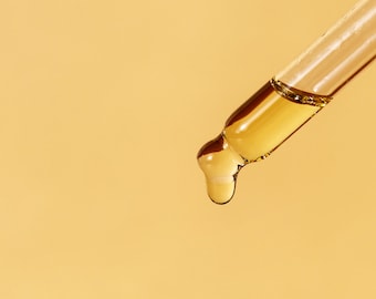 Peach Kernel and Squalane ORGANIC FACIAL OIL • Natural, Sustainable, and Eco-Friendly • Organic Skincare for Sensitive Skin • Face Serum