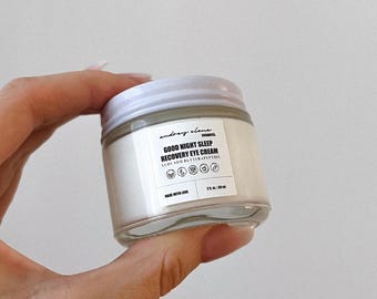 Avocado Butter Eye Cream with Peptides | Anti Aging, Depuffing, Hydrating Treatment