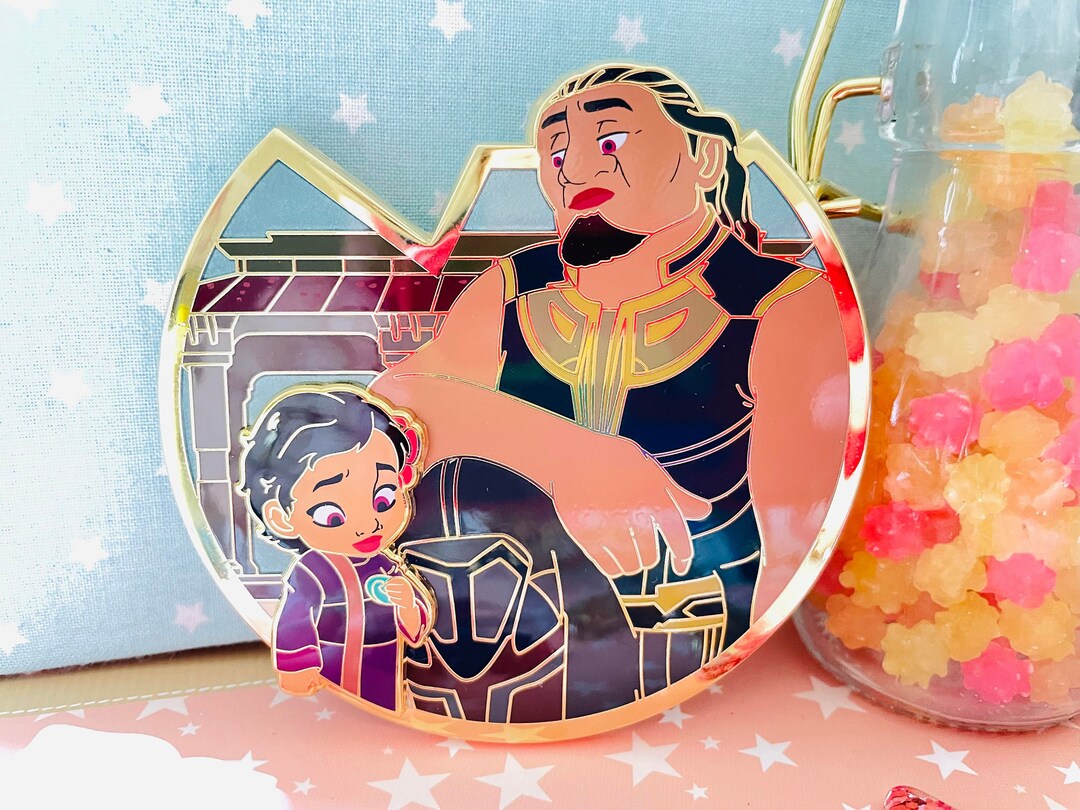 LIMITED DISNEY BIG Fantasy Enamel Pin Disney Marvel Moana / Etsy
