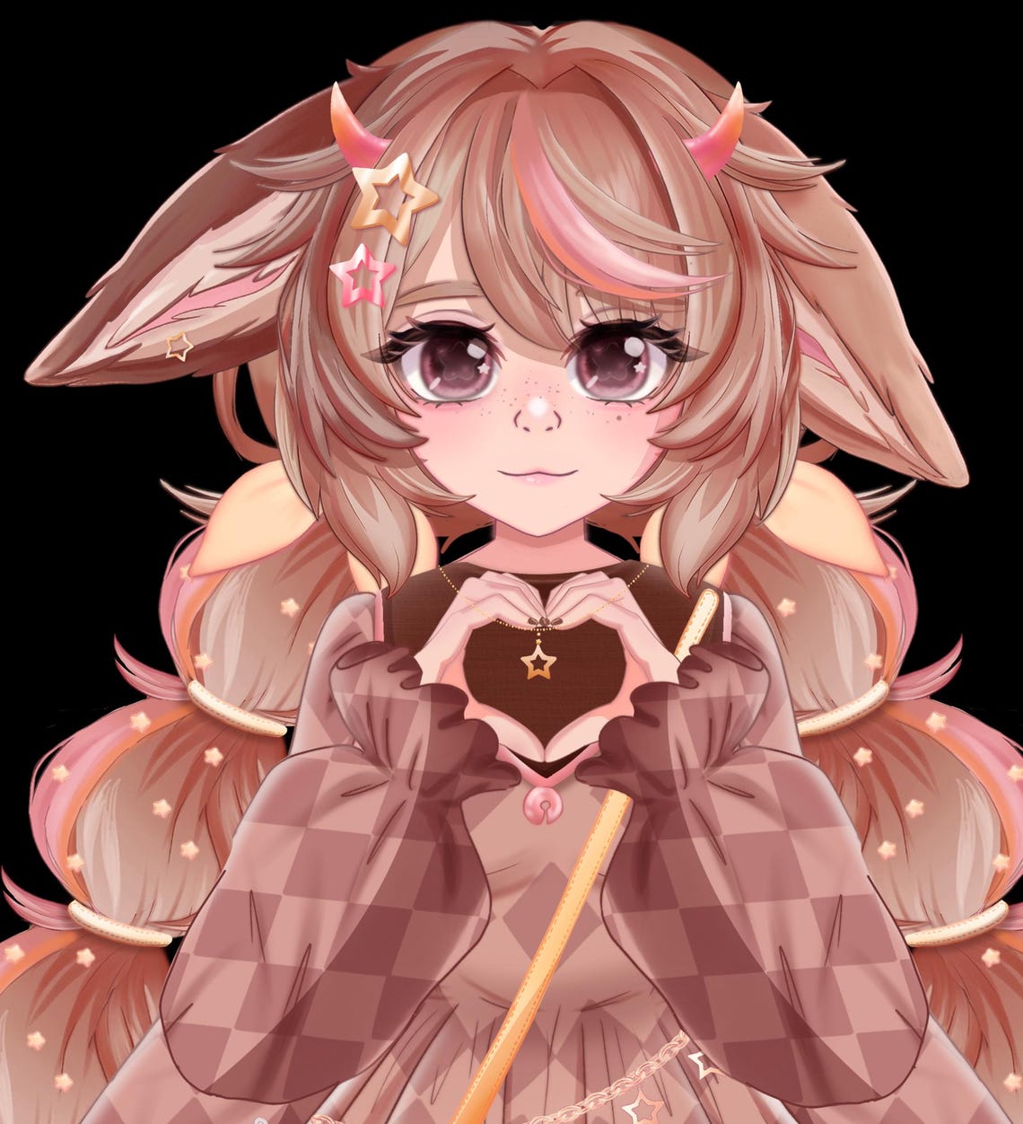 Vtuber Model Bunny Cute Girl Complete Vtubing Kit and Free PSD File ...