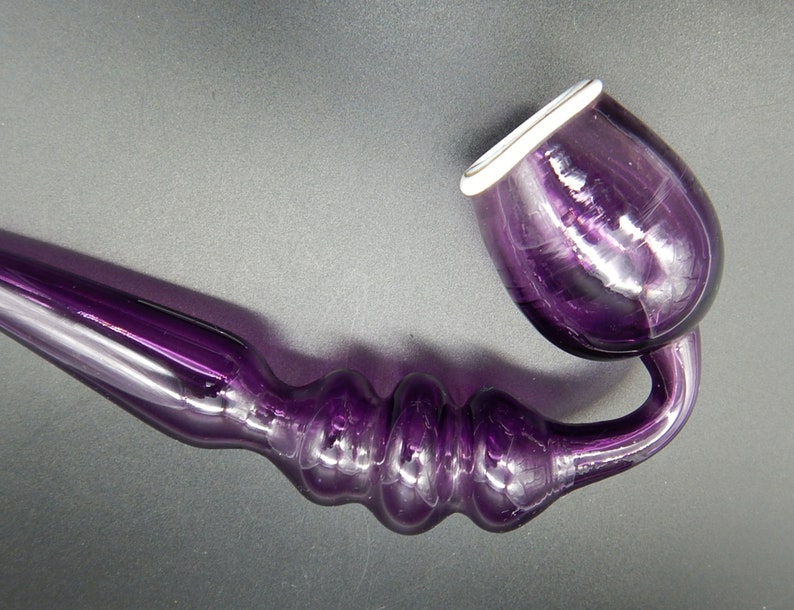 A Late 19th Century Glass Bubble Pipe Etsy