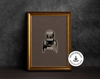 Lámina artística "Cuarta Ala": Decoración de pared romántica y literaria (descarga digital)