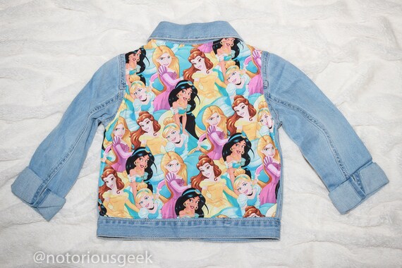 disney princess jean jacket