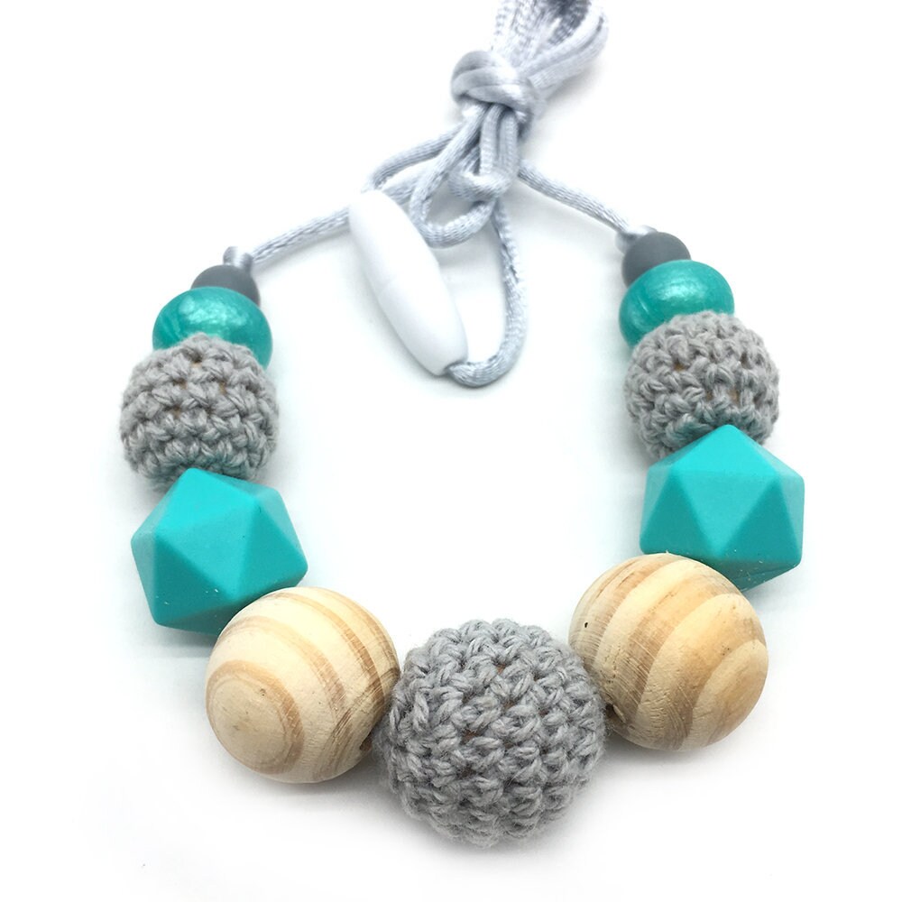 silicone teething necklace safety