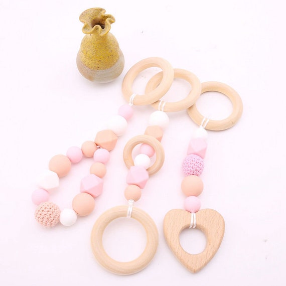 hockey puck teething ring