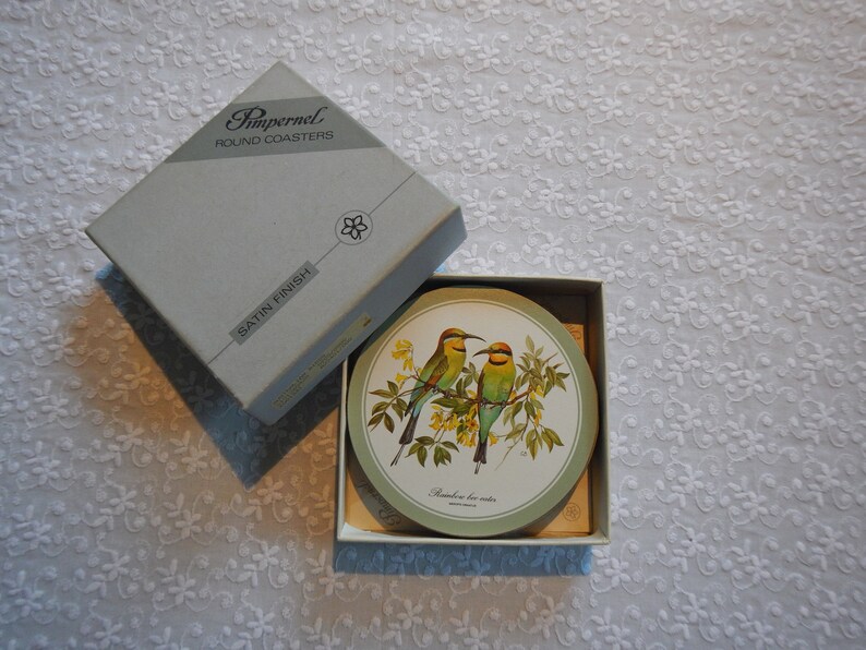 Vintage Pimpernel Coasters Etsy