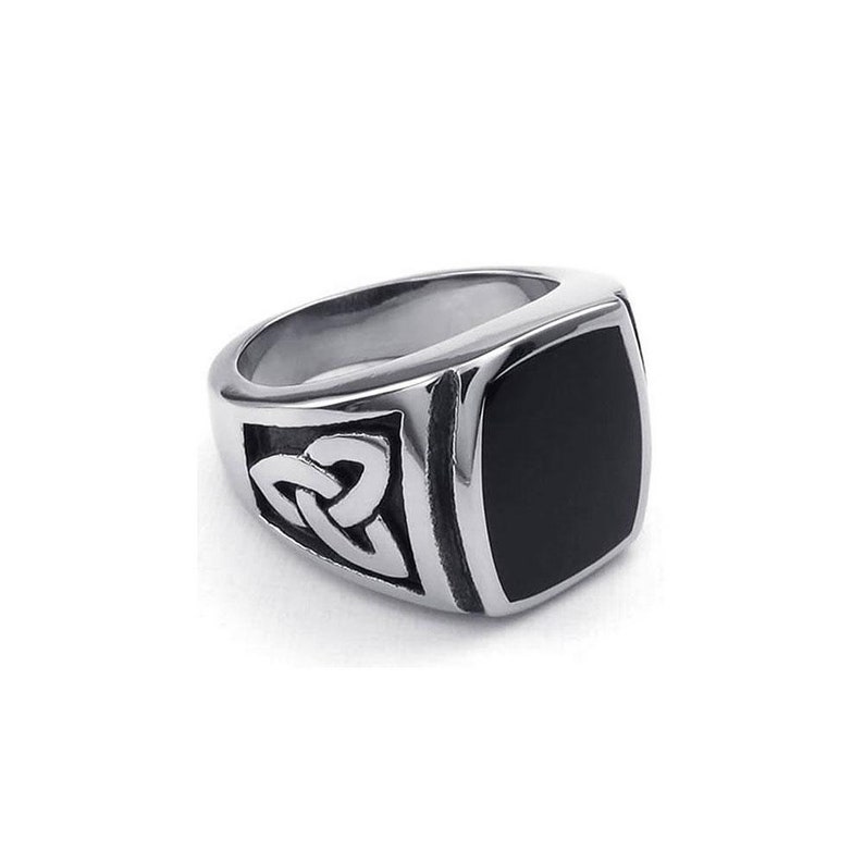 Irish Ring / Mens Fashion Jewelry / Ring / Black Etsy