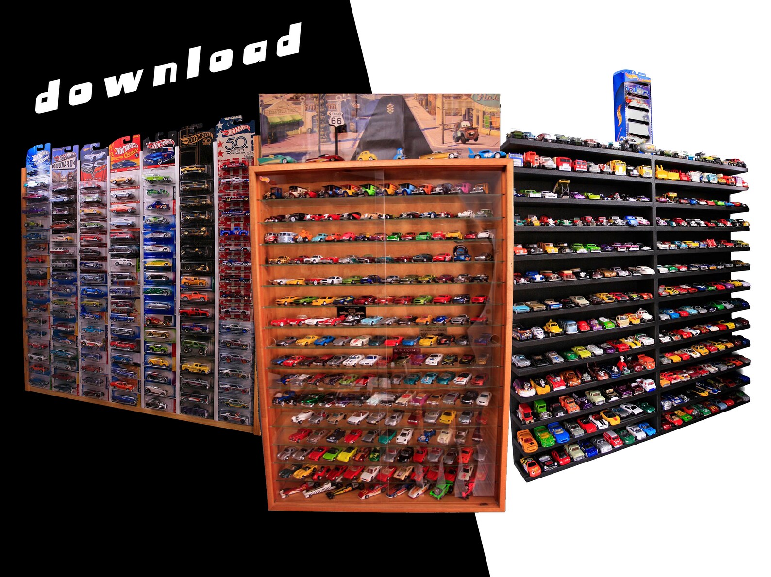 Hot Wheels Display Case Plans Building Plans PDF Download Etsy