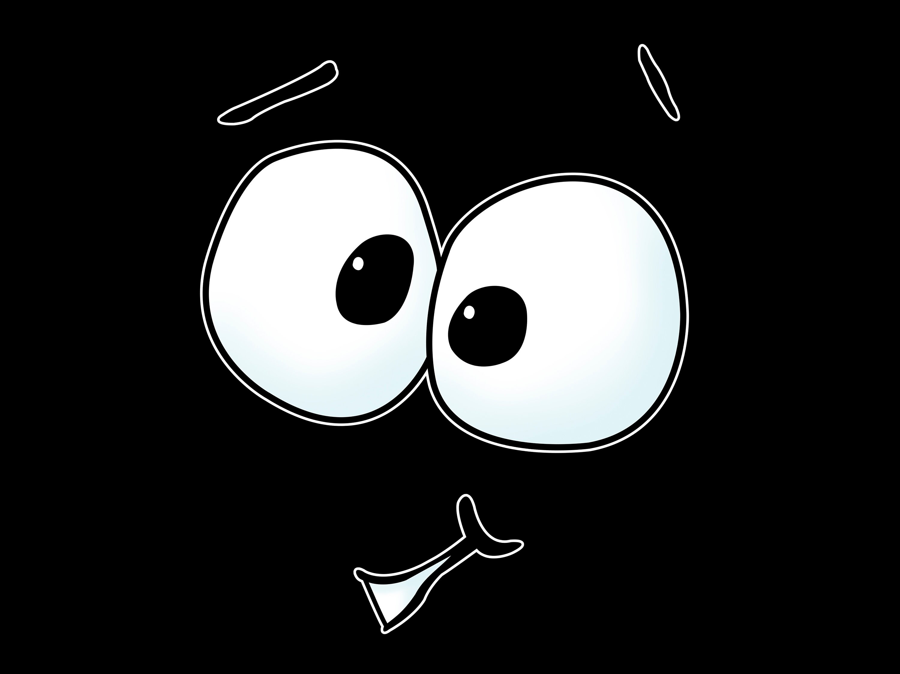 Bug Eye CLIPART Black and White Clipart Image Clip Art Etsy Australia