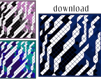 Animal Baby Quilt Pattern - Zebra Quilt - PDF Download - English - measurements: American standard