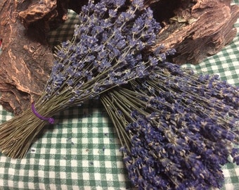 10 6" Lavender Bunches - 10 Bunches - 6" Long - 100-150 stems/bunch dried lavender, lavender, wedding lavender, bulk lavender, wholesale lav