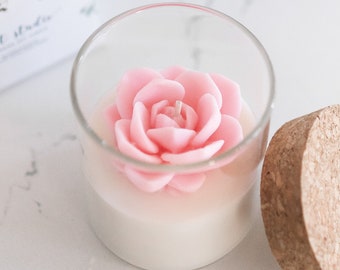 Succulent Soy Candle | Room Decor for Cactus and Succulent Lovers | Wedding Favors | Valentine gift | Housewarming Gifts