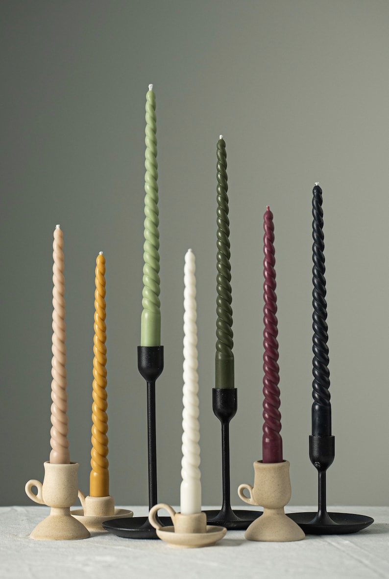 Zoet Studio Taper Candles - Thumbnail 2