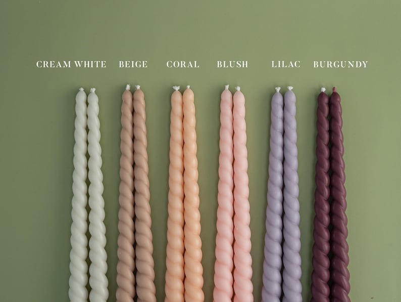 Zoet Studio Taper Candles - Thumbnail 4