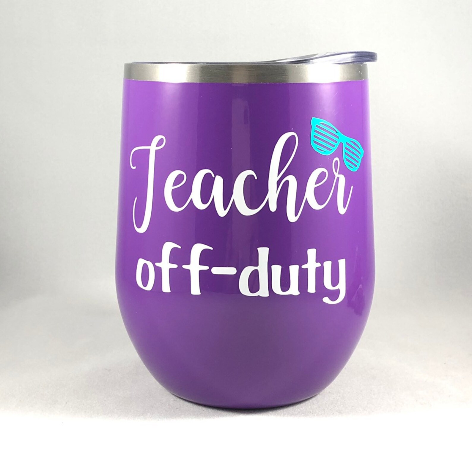 Teacher Gift/christmas Teacher Gift/teacher Wine Glass/thank Etsy