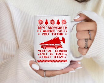 Bend Over and I'll Show you Christmas Coffee Mug/Christmas Movie/Christmas Mug/Funny Christmas Quotes/Funny Christmas Gift Idea