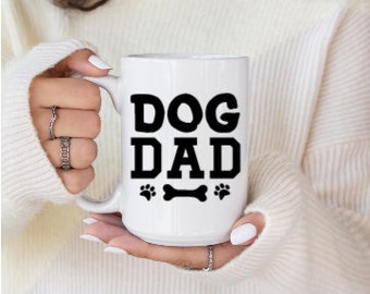 Dog Dad Coffee Mug/Gifts for Dog Dad/Gift for Pet Parents/Dog Lover Gift/Dog Dad Gift/Father&#39;s Day Gift/Gift from Dog/Personalized Dog Mug