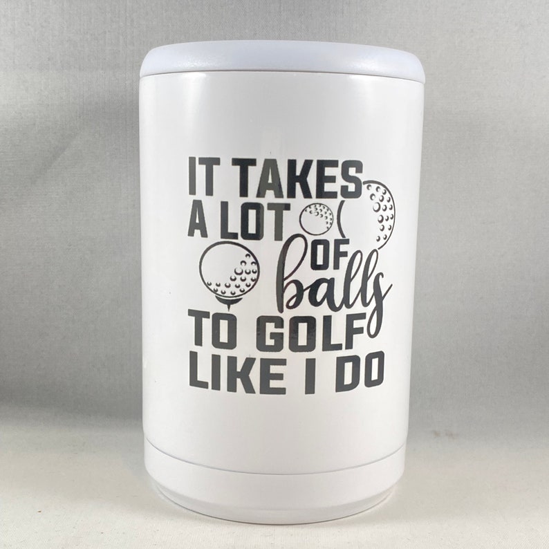 Golf Koozie/golf Gift/golf Drinking Glass/golfing Gift/gift Etsy