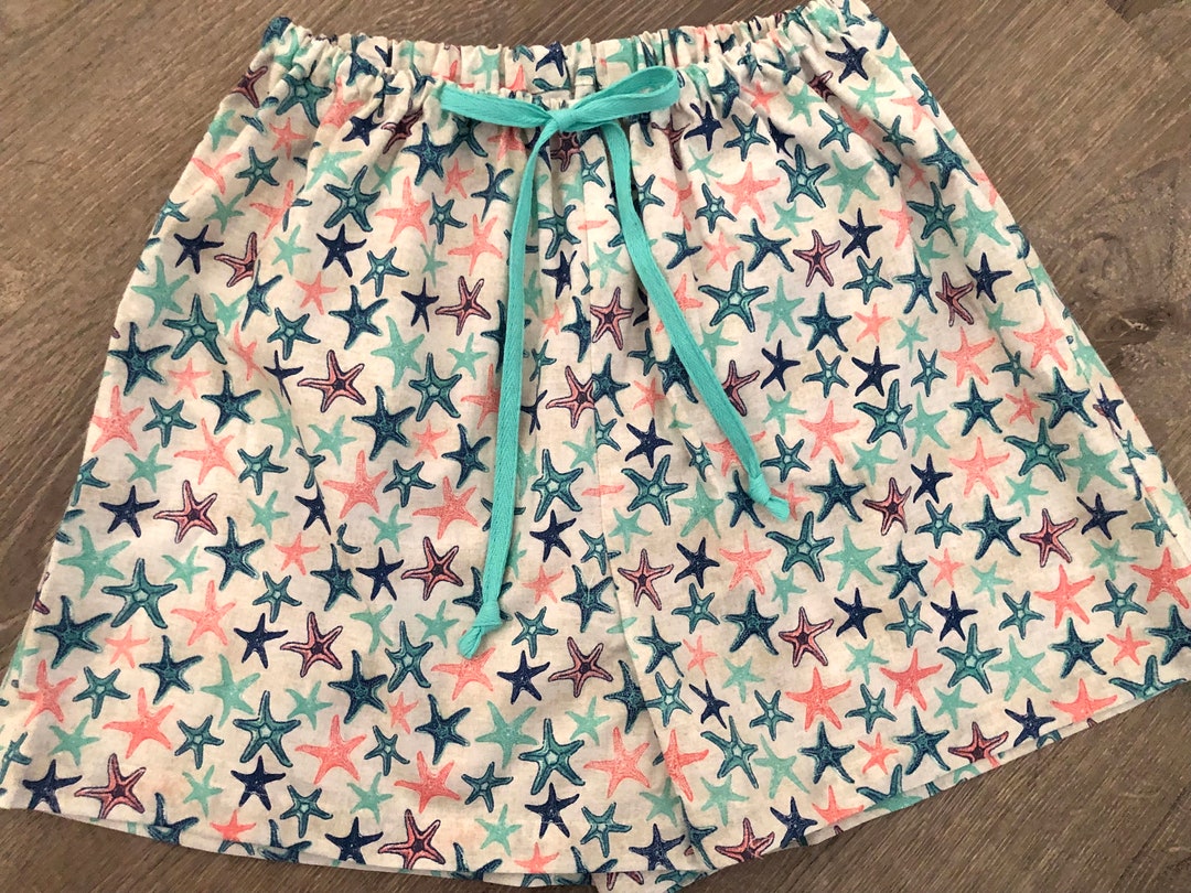 Organic Cotton PJ Shorts - Stars