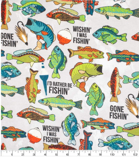 Gone Fishing Flannel Pajama Pants Pj 