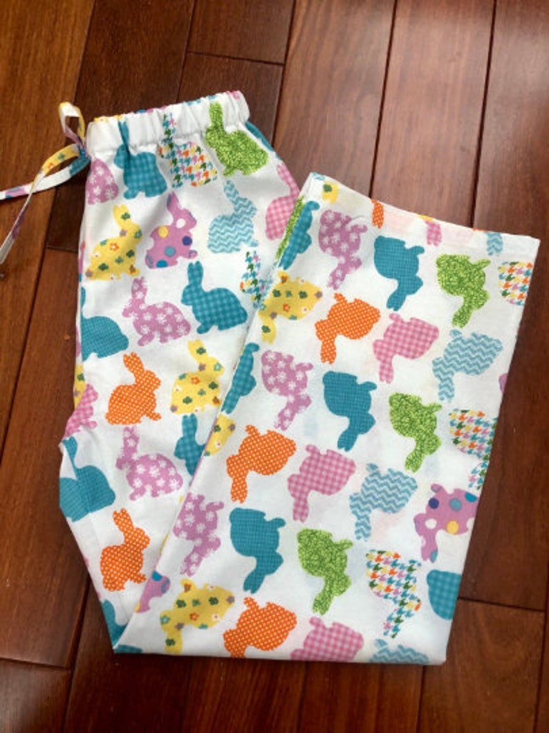 Funky Fish Cotton Pajama Pants Unisex Cotton Pajama Pants Etsy