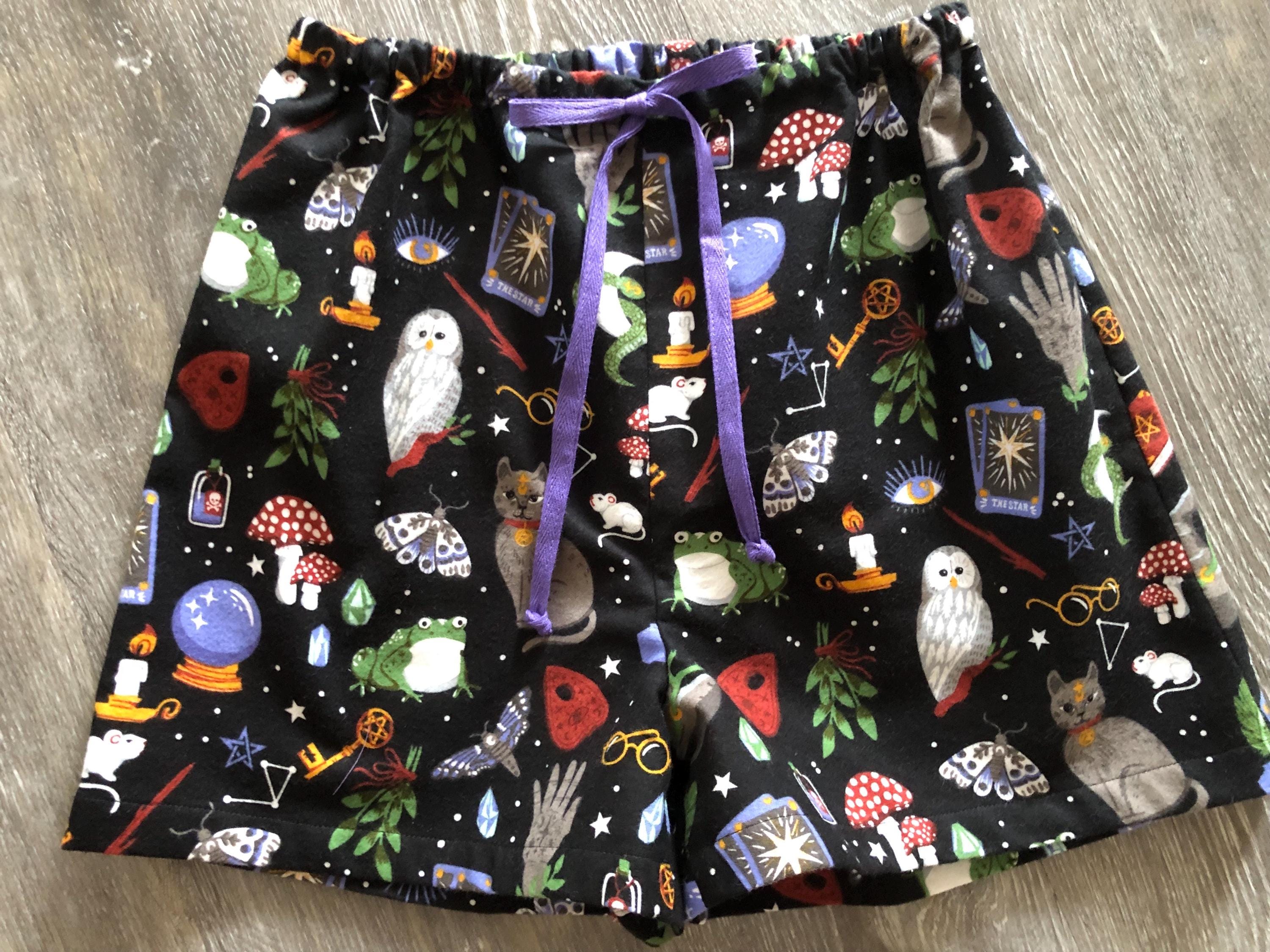 Fuzzy pajama shorts hotsell