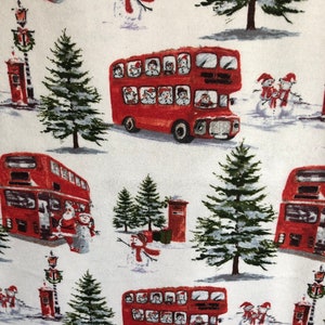 Christmas Snowman on Bus  Flannel Pajama pants, Lounge pants, sleep bottoms, Matching Family Pj&#39;s, Available is sizes XS-XXL
