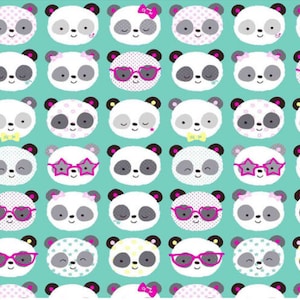 Flanellen pyjamabroek Panda Face, unisex pyjamabroek, pyjamabroek, loungebroek, bijpassende familiepyjama, slaapbroek, pyjamabroek