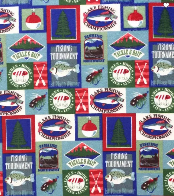 Fishing Flannel Pajama Pants Pajama 
