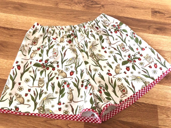 Mice cotton Pajama Shorts 