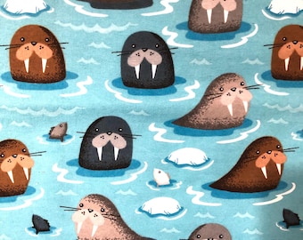 Walrus Flannel pajama pants, Lounge pants, pjs are available in sizes SX-XXL. Our pants have &quot;DEEP&quot; side pockets!