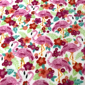 Floral Flamingo Flannel Pajama Pants, Pajama pants, Pj&#39;s, Lounge pants, Matching Family Pj&#39;s, Available Adult XS-XXL