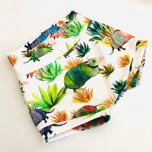 Armadillo High Waisted Bummies,Organic Diaper Cover, Baby Bloomers,GOT&#39;s Bummies, Shorties, Baby/Toddler Shorts,