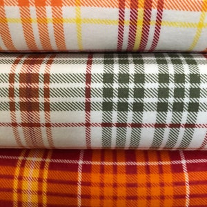 Fall, Halloween Plaid Flannel Pajama Pants, Plaid Pj Pants, Matching Family Pajamas, Lounge Pants, Sleep bottoms
