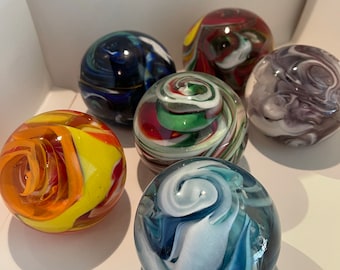 Glass paperweight