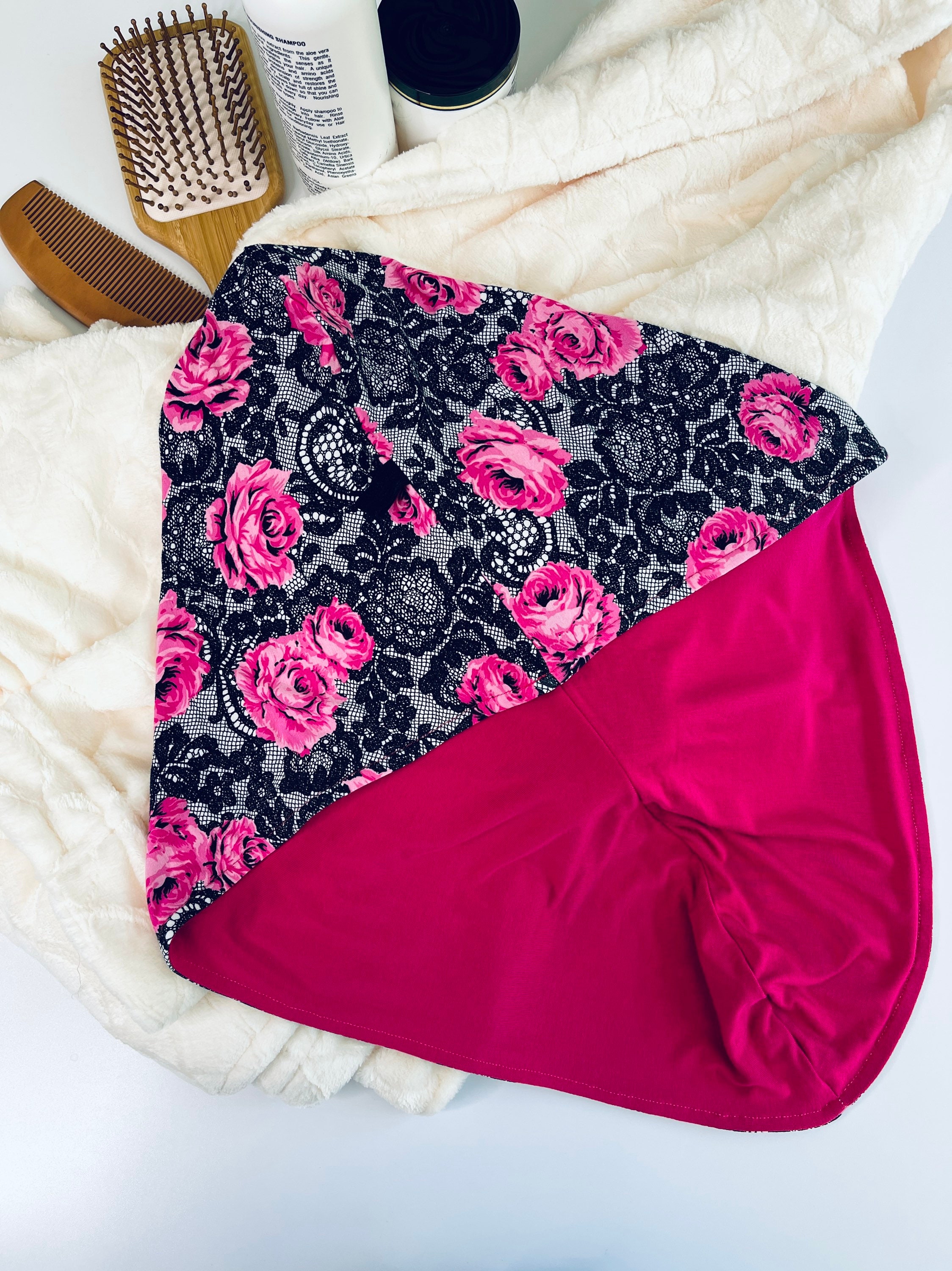 Tshirt Hair Towel Hair Plopping Towel Defrizz Hair Plop Etsy