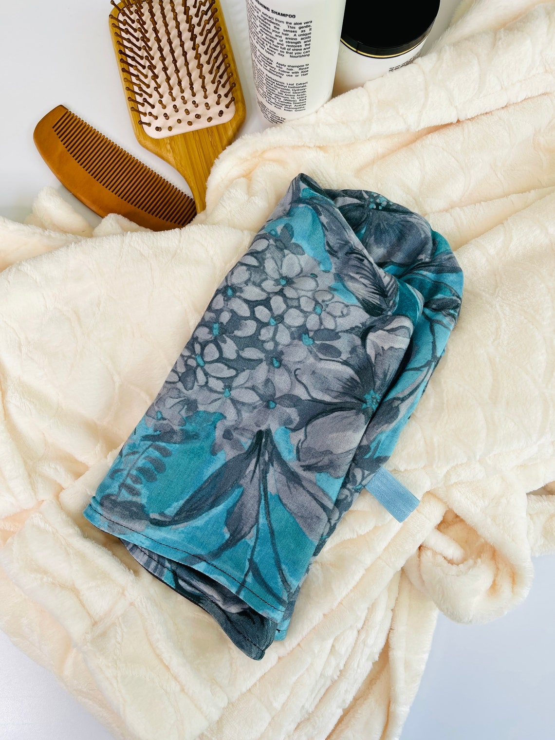 Tshirt Hair Towel Hair Plopping Towel Defrizz Hair Plop Etsy