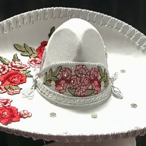 Mariachi Hat/ Sombrero Wedding Quinceañera charro hat  Mexico