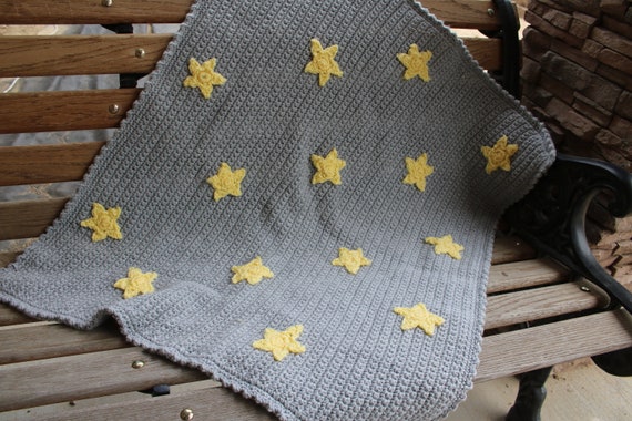 etsy crochet baby blanket