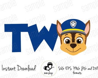 Download Paw patrol birthday svg | Etsy