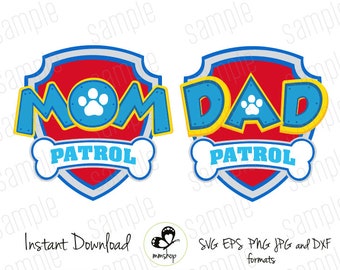 Download Paw patrol birthday svg | Etsy